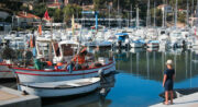 Marché estival du port de la Madrague