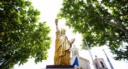 Statue de la liberté place Portalis